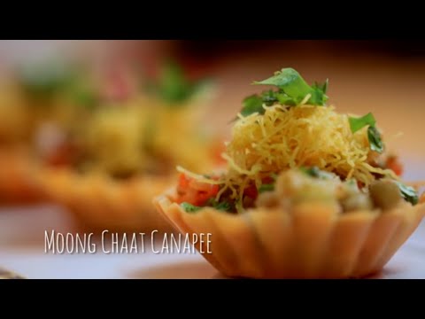 How To Make Chaat Canapee || Veena Gidwani