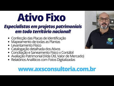 Projeto de Ativo Fixo realizado por especialistas em todo Brasil! - atendendo Normas e a Legislação! Avaliação Patrimonial Inventario Patrimonial Controle Patrimonial Controle Ativo