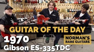 Video thumbnail for Guitar of the Day: 1970 Gibson ES-335TDC | Valentines Day at Norman's Rare Guitars by Normans Rare Guitars