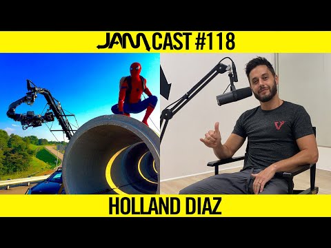 SPIDER-MAN & MAGNUM P.I. STUNT DOUBLE  | JAMCast #118 - HOLLAND DIAZ