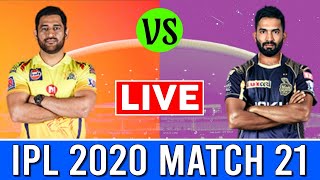 IPL Live: CSK vs KKR | IPL 2020 csk vs kkr Cricket Live Score & Commentary | IPL 2020 Live