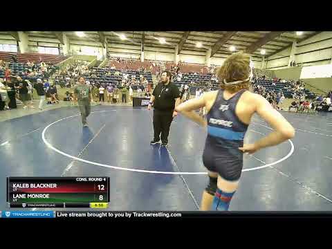 97 Lbs Cons. Round 4 - Kaleb Blackner, UT Vs Lane Monroe, UT A598