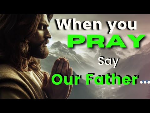 Mastering the Art of Prayer with Jesus' Techniques | Jesus Taught his Disciples to Pray