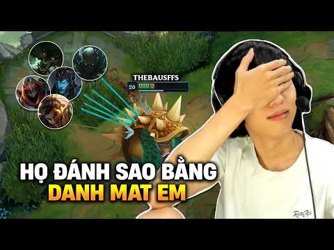 ĐỐI THỦ PICK ĐỘI HÌNH 5 TƯỚNG STVL GẶP NGAY RAMMUS 6 MÓN 1K1 GIÁP CỦA THEBAUSFFS VÀ CÁI KẾT CỰC THẢM