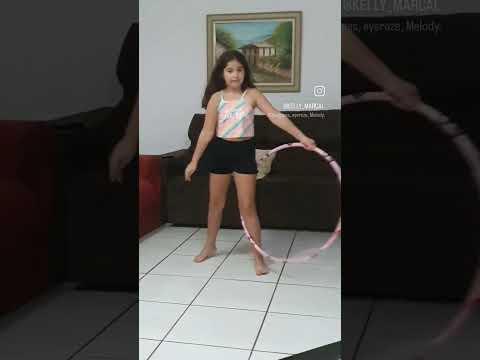 Bambolê - Consegui fazer um passo super difícil! #bambolê #circo #bailarina