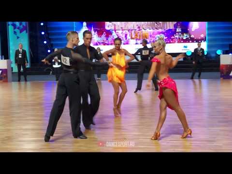 Anton Kireyeu - Elina Viadzenikava BLR | Pasodoble | World Latin Championship 2019 | Moscow