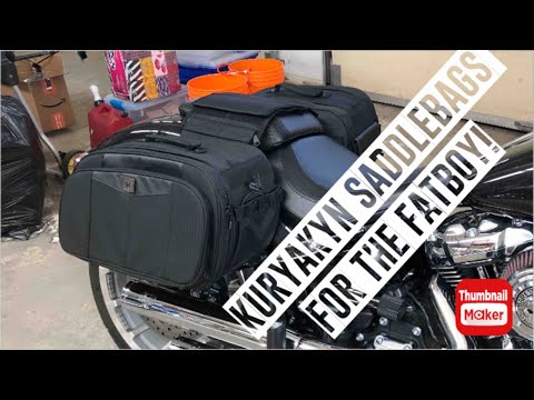 Kuryakyn Saddlebags for the Fatboy