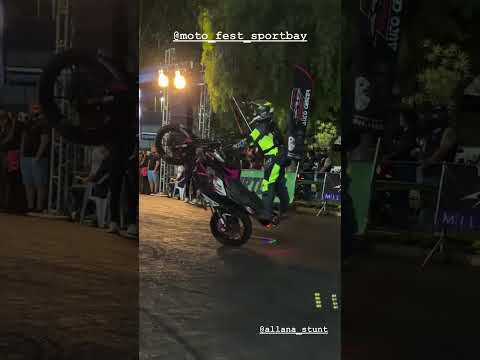 JUNIN MOTO SHOW ALLANA STUNT ZERINHO PÉ NO RALADOR MOTO FEST SPORT BAY TAQUARITUBA SÃO PAULO