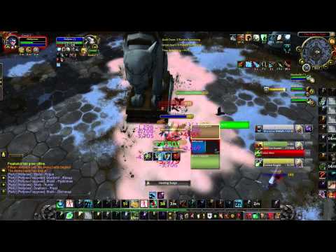 WoW WoD - Rated Arena 3v3 - Resto Shaman KFC  vs Thug Cleave. Lfr ppl / no skype
