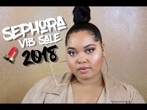 Sephora VIB Sale 2018 Recommendations Video