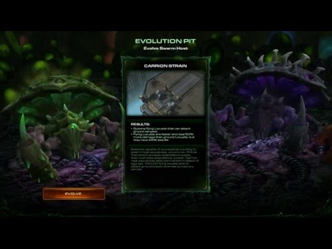 StarCraft II: Heart of the Swarm (Evolution Mission) Swarm Host