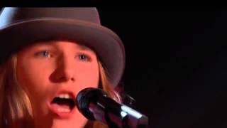 The Voice 2015 Blind Audition Sawyer Fredericks I Am a Man of Constant Sorrow