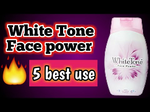 White tone face powder review : 5 ways to use white tone fac...