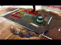 Deeply soiled amazing color carpet cleaning satisfying ASMR