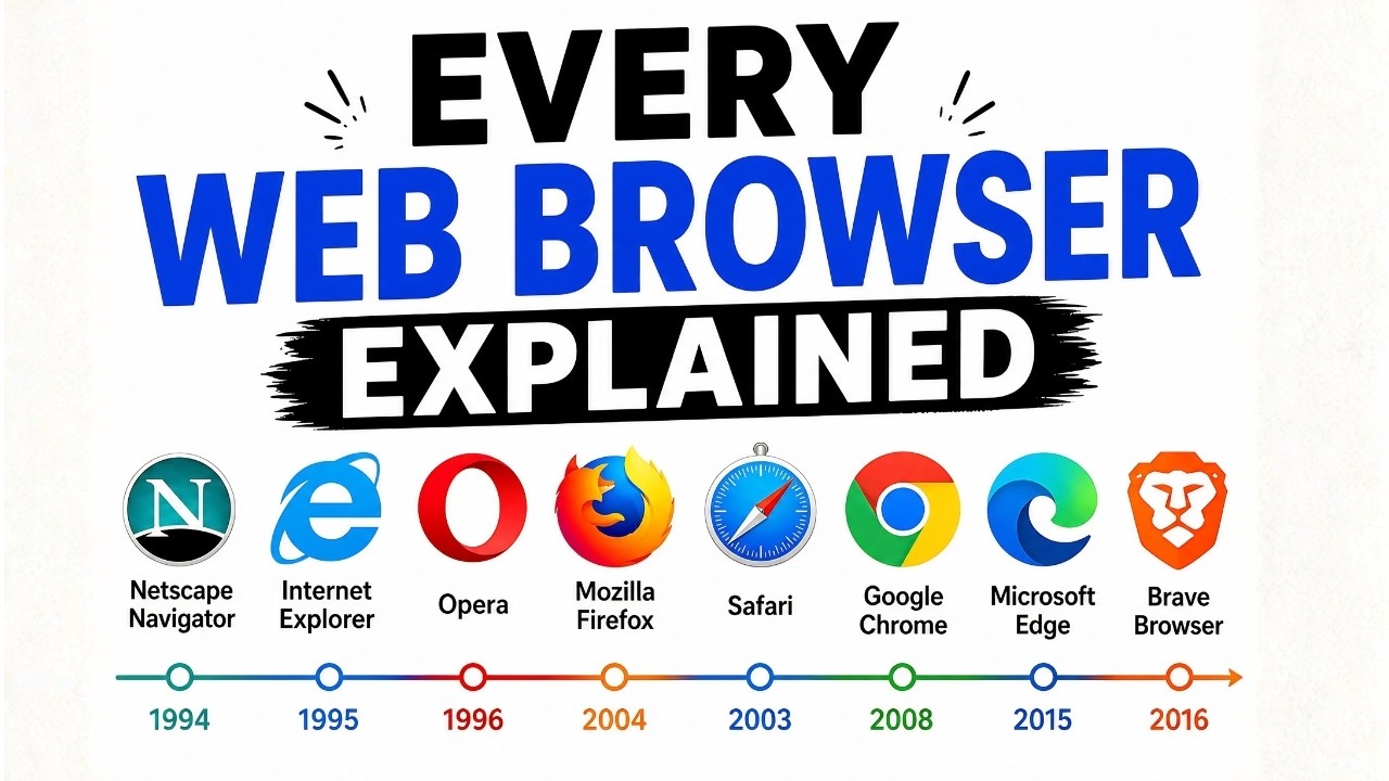 The Evolution of Browsers Every Web Browser Explained