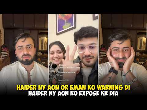 Haider Ny Aon Sheikh Ko Warning Da Di | Hiader Ny Aon Sheikh Ko Expose Kar Dia