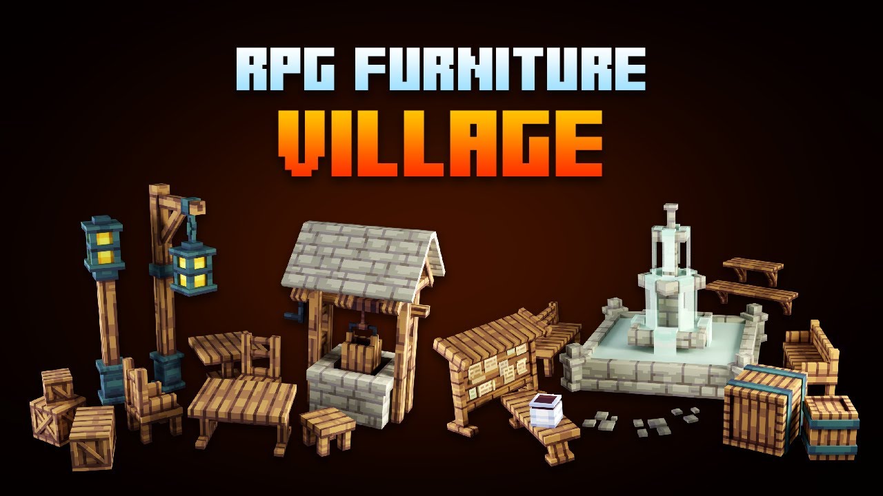 Minecraft RPG Furniture | Village
