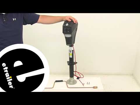 etrailer | Hands-On with the Lippert Electric Trailer Jack with Footplate