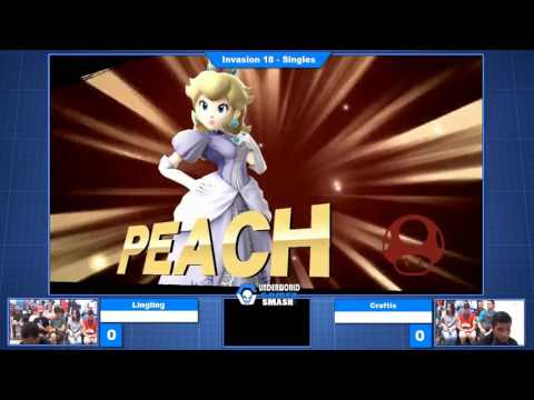 Invasion 18 - Winner's Quarters: LingLing (Peach) vs Craftis (Sonic)
