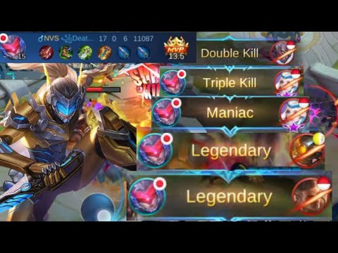 Gameplay Saber Hyper Carry || Saber build sick 2021 || Mobile Legends