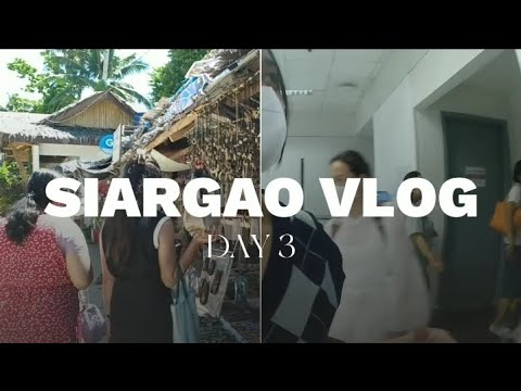 SIARGAO Vlog: Halika Ice cream + Cloud 9 Day 3 | MARY CRIS