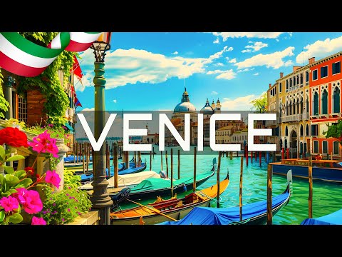 VENICE, ITALY • 4K Relaxation Film • Peaceful Relaxing Music • Nature 4K Video UltraHD