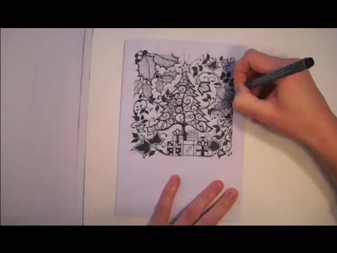 Cómo hacer tarjetas de navidad – Tutorial de Johanna