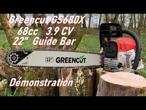 Greencut GS680X - Chainsaw 68cc 3.9 CV