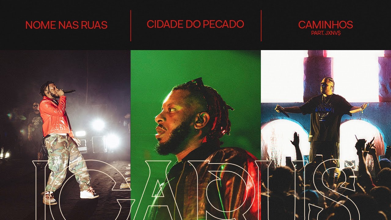 BK - Cidade do Pecado / Nome nas Ruas / Caminhos (ICARUS AO VIVO)