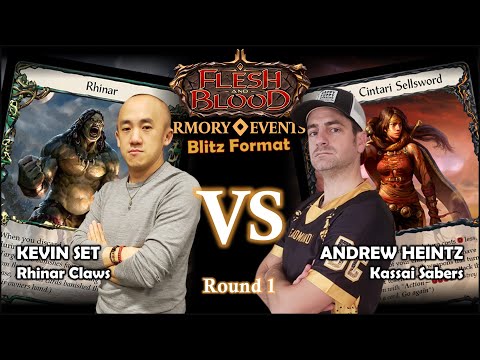Flesh and Blood TCG | Armory Blitz Tournament | Round 1