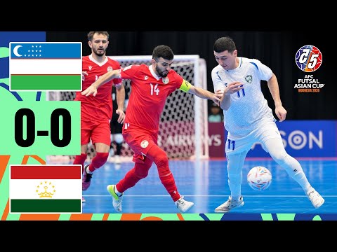 Uzbekistan - Tajikistan | Highlights | AFC Futsal Asian Cup™