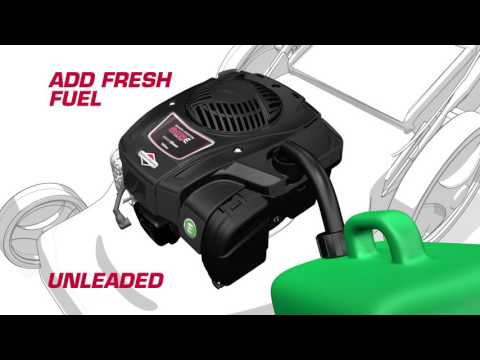 First Time Starting Of Your Briggs & Stratton 625E Engine