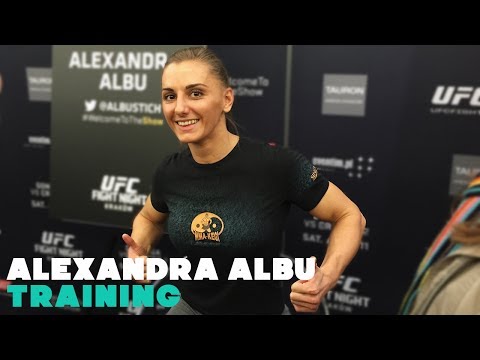 ALEXANDRA ALBU Fitness and fight training | Hard Workout