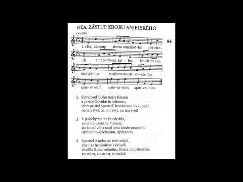 JKS 54 - Hľa, zástup zboru anjelského