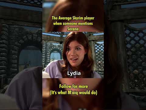 The Average Skyrim player when Serana is mentioned #gamingmemes #memes #skyrim