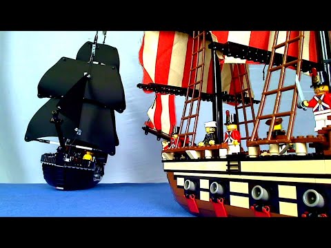 comment construire un bateau de guerre en lego