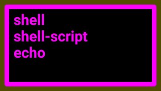 Shell script echo new line to file