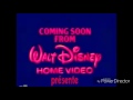Coming Soon From Walt Disney Home Video Presente