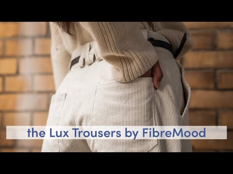 Lux Trousers Sewing Pattern video