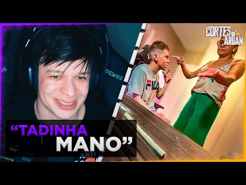 ARUAN REAGE A MINHA MÃE DESCOBRIU TUDO (RENAN FIORINI) - Cortes do Aruan