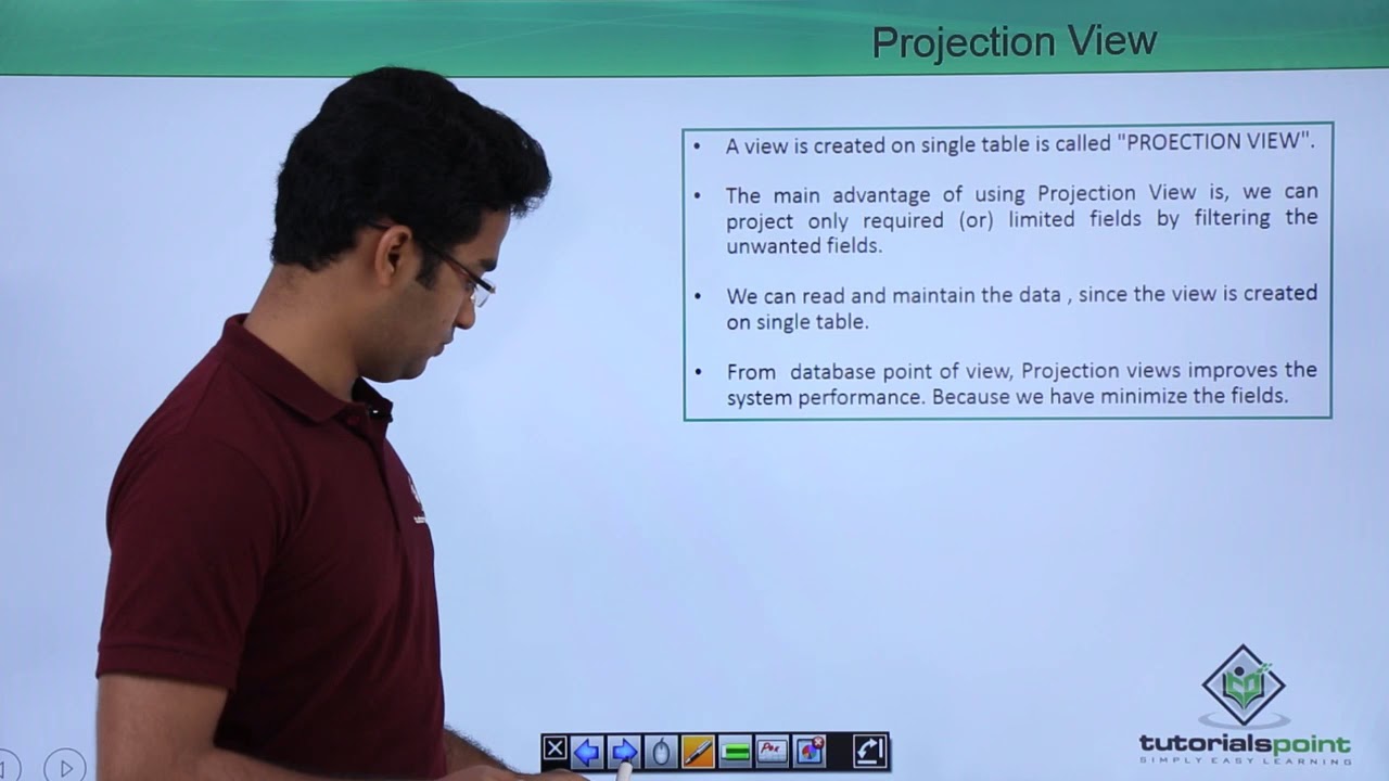 SAP ABAP - Projection View