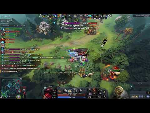 Alliance.Nikobaby Morphling Rampage against EG - TI10 Dota2 #Shorts