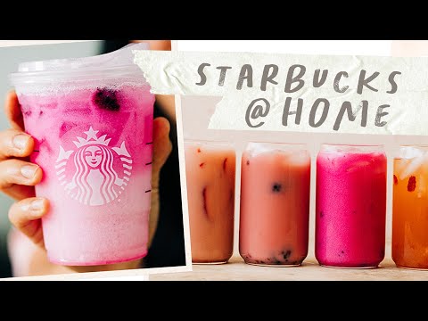 4 PINK DRINKS That are Better than Starbucks!