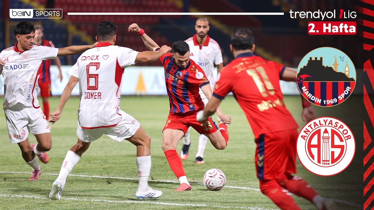 Mardin 1969 - Antalyaspor | Match Highlights Week 2 | Trendyol 1. Lig - 2026/27