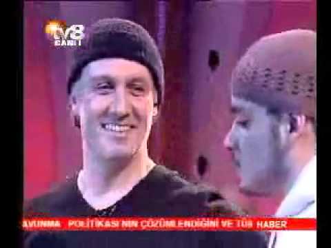 Ceza, Fuat, DJ Mic Check (sagopa kajmer) TV 8 Live Broadcast Part 1 (2002)
