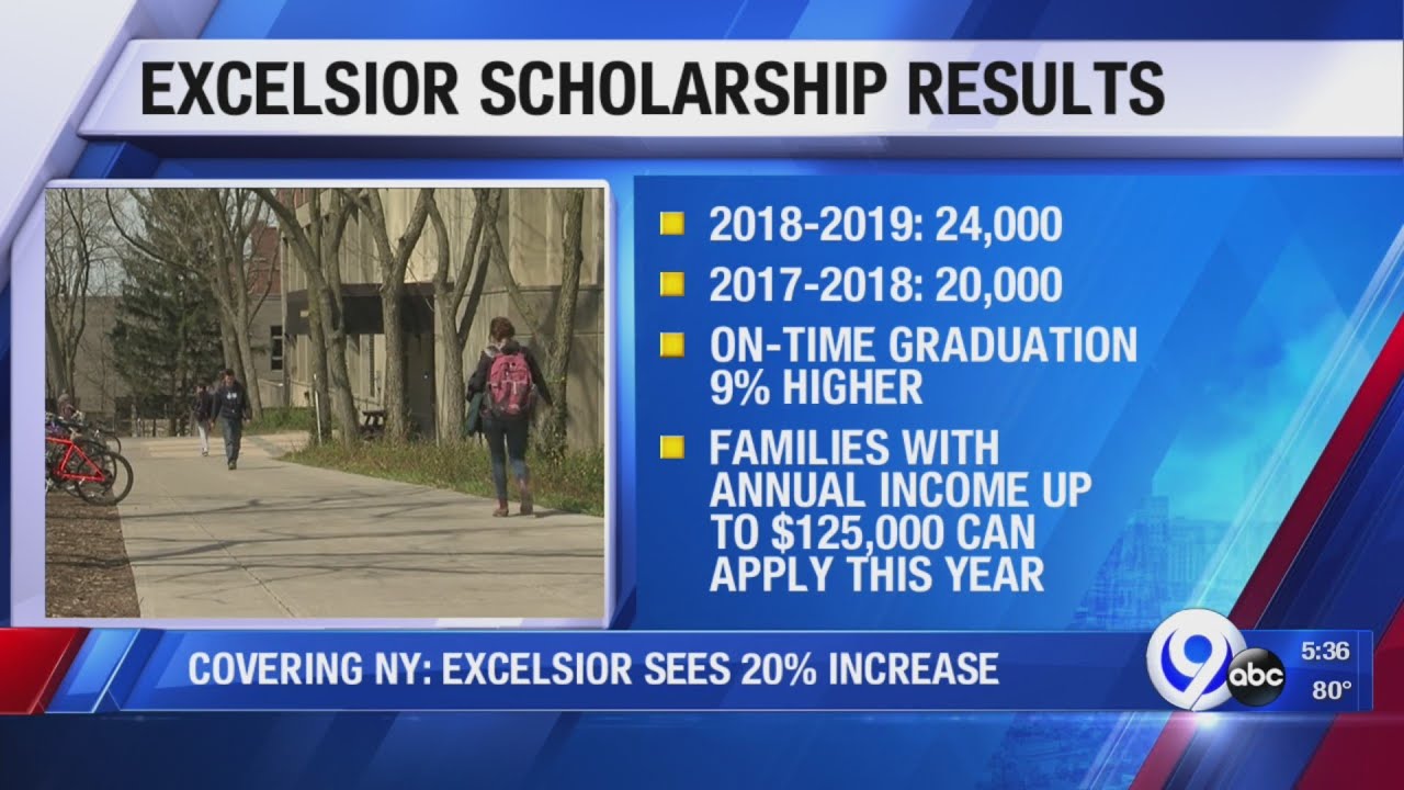 Excelsior Scholarship program sees increase