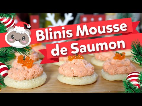 Toasts au saumon facile - NOEL 🎄
