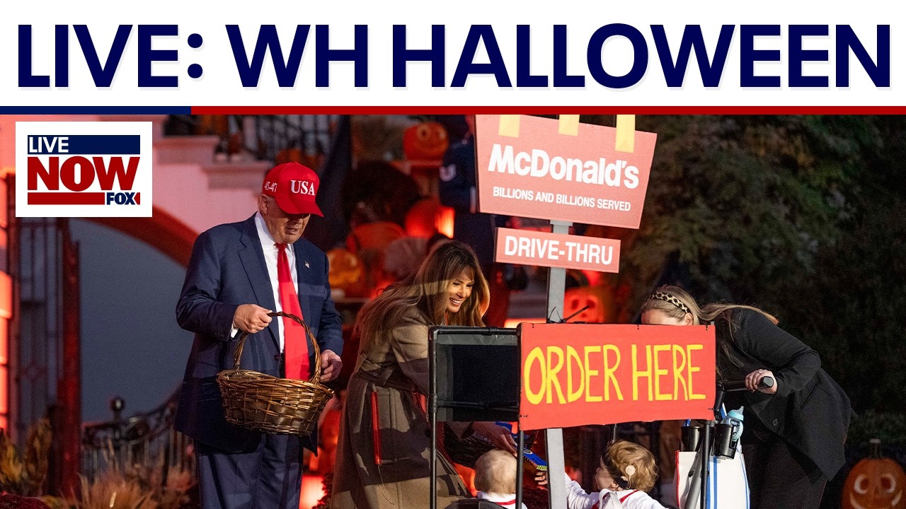 LIVE SOON: Trump celebrates Halloween at the White House