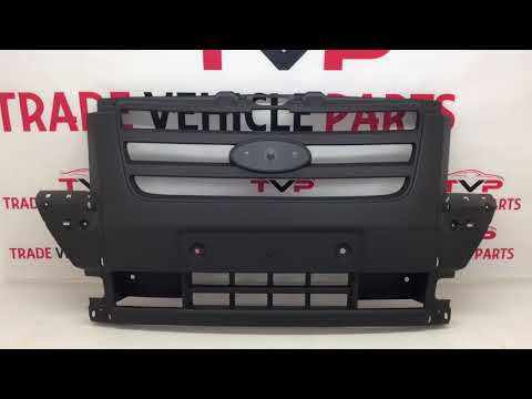 Fits Ford Transit Mk7 2006-2014 Front Bumper Dark Grey video