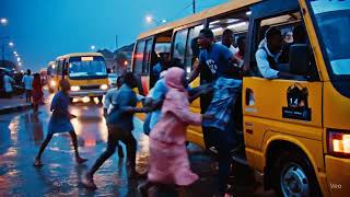 Benin City Bus Rush Video